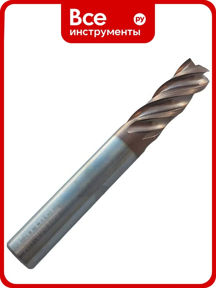 Фреза концевая Partner VHM-AlTiN, 2x6XD4x50мм, 38/41гр, Z4, серия 303 303020