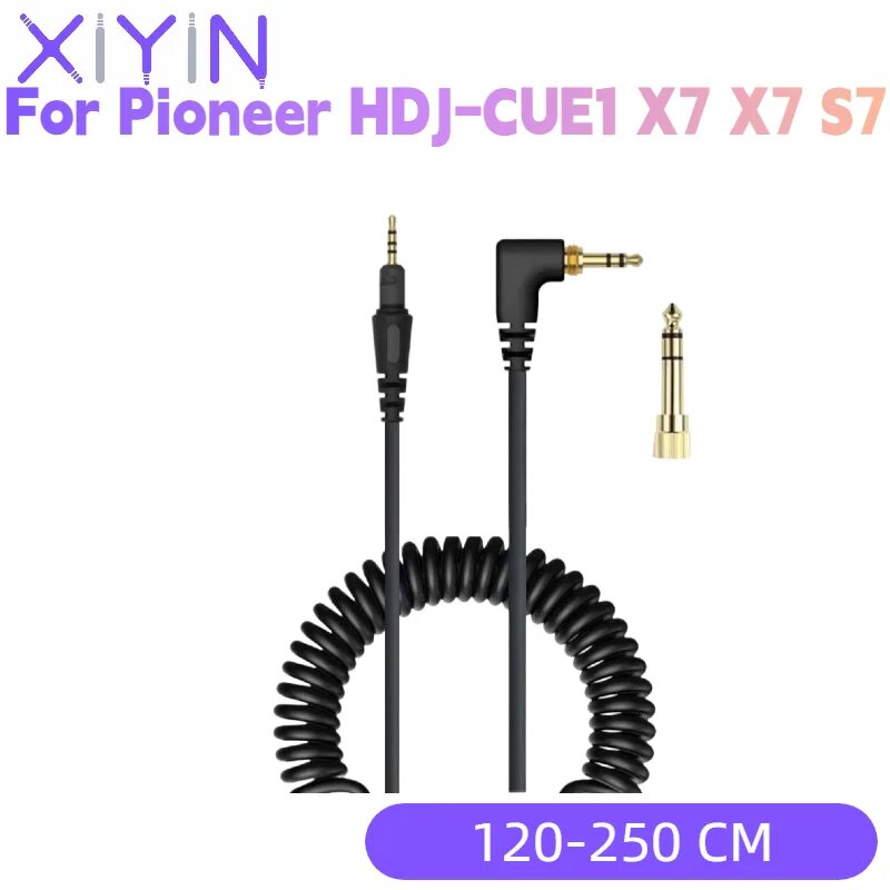 Золотой кабель для наушников YAYINCC Pioneer HDJ-CUE1 HDJ-CUE1BT X7 S7 X5