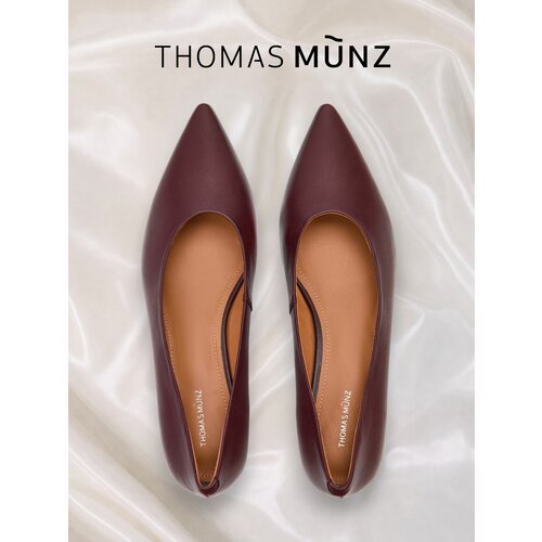 фото Туфли лодочки thomas munz, размер 40, коричневый