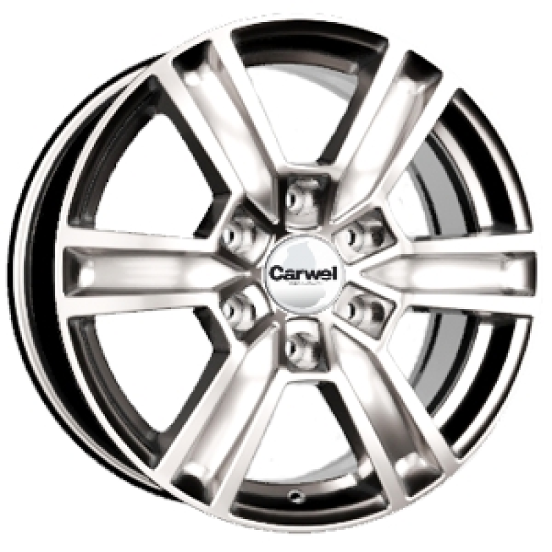 Диск колесный Carwel Пирос 222 7,5x17 6x139,7 Dia106.1 ET25 цвет SB