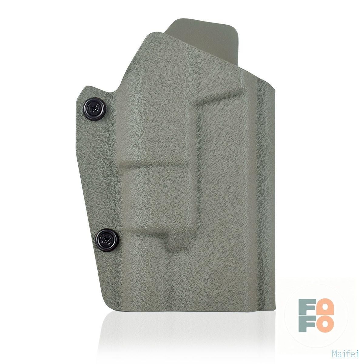 Кобура поясная (клипса) Holster для пистолетов Glock 17/19 с фонарём X300 Ultra. Совместима с аксессуарами для охоты.