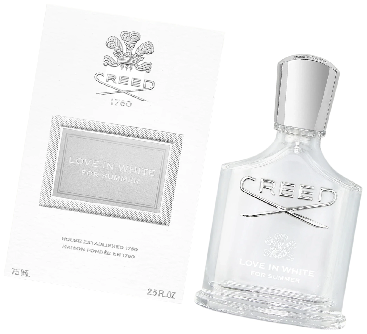 Женские духи Крид Любовь В Белом для Лета 75 мл / Creed Love In White For Summer