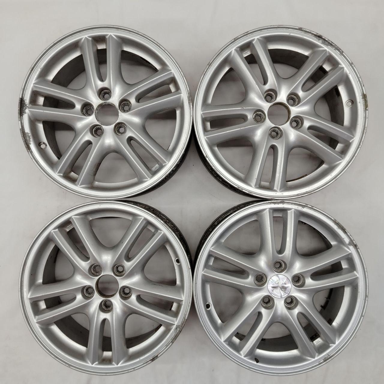 Комплект (4 шт) колесных дисков Subaru 16x6.5 PCD 5x100 D56.1 ET55 (оригинал)