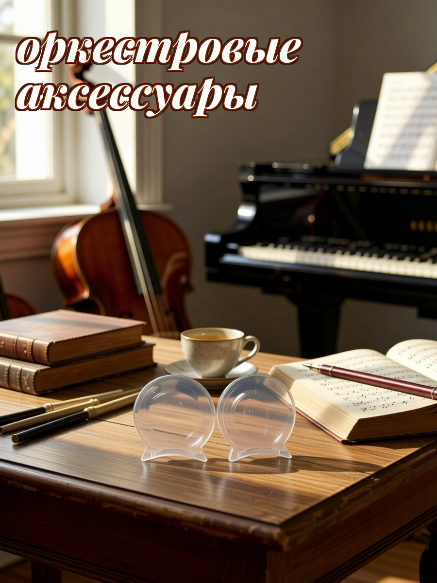 5 Пcs Подставка Для Большого Пальца Кларнета Поддержка Пальцев При Игре На Кларнете 2x2Cm