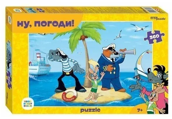 Пазлы 360 Ну, погоди! 73076 28749