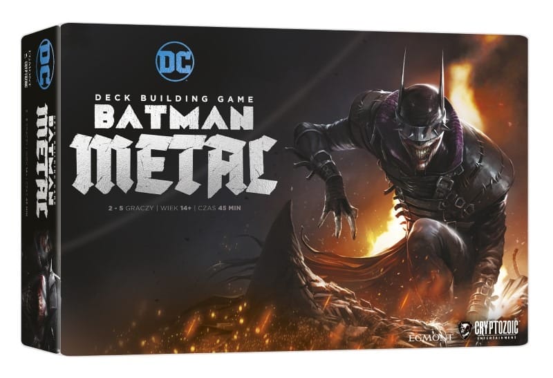 Настольная игра Egmont DC Batman Metal Deck Building Game