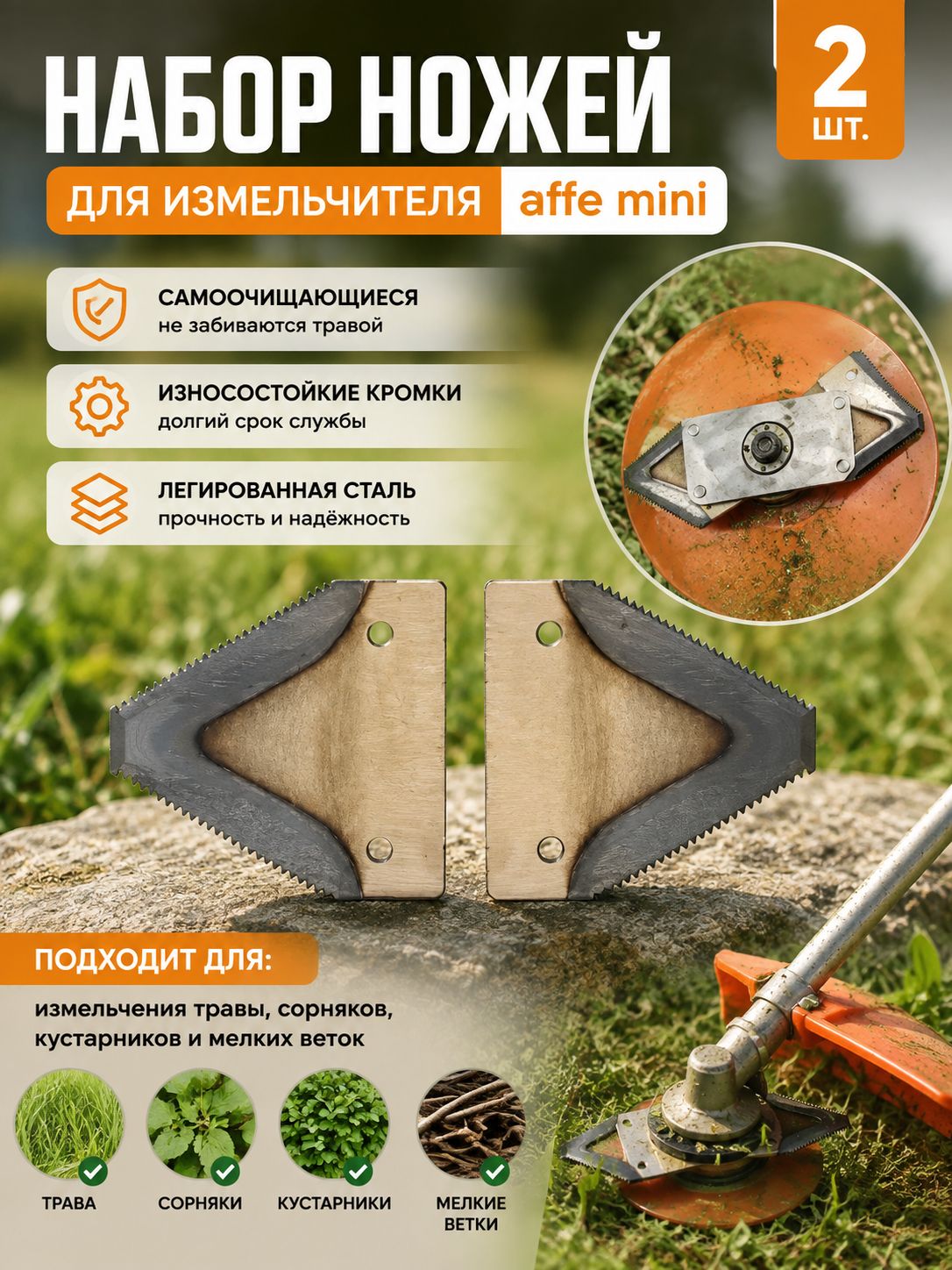 Нож для садового инструмента