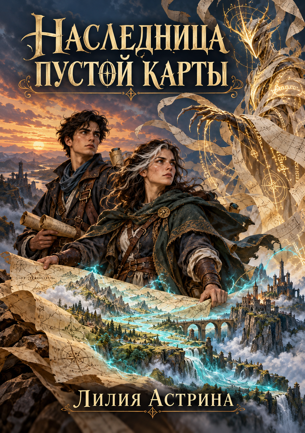 Наследница пустой карты, Лилия Астрина, электронная книга, PDF