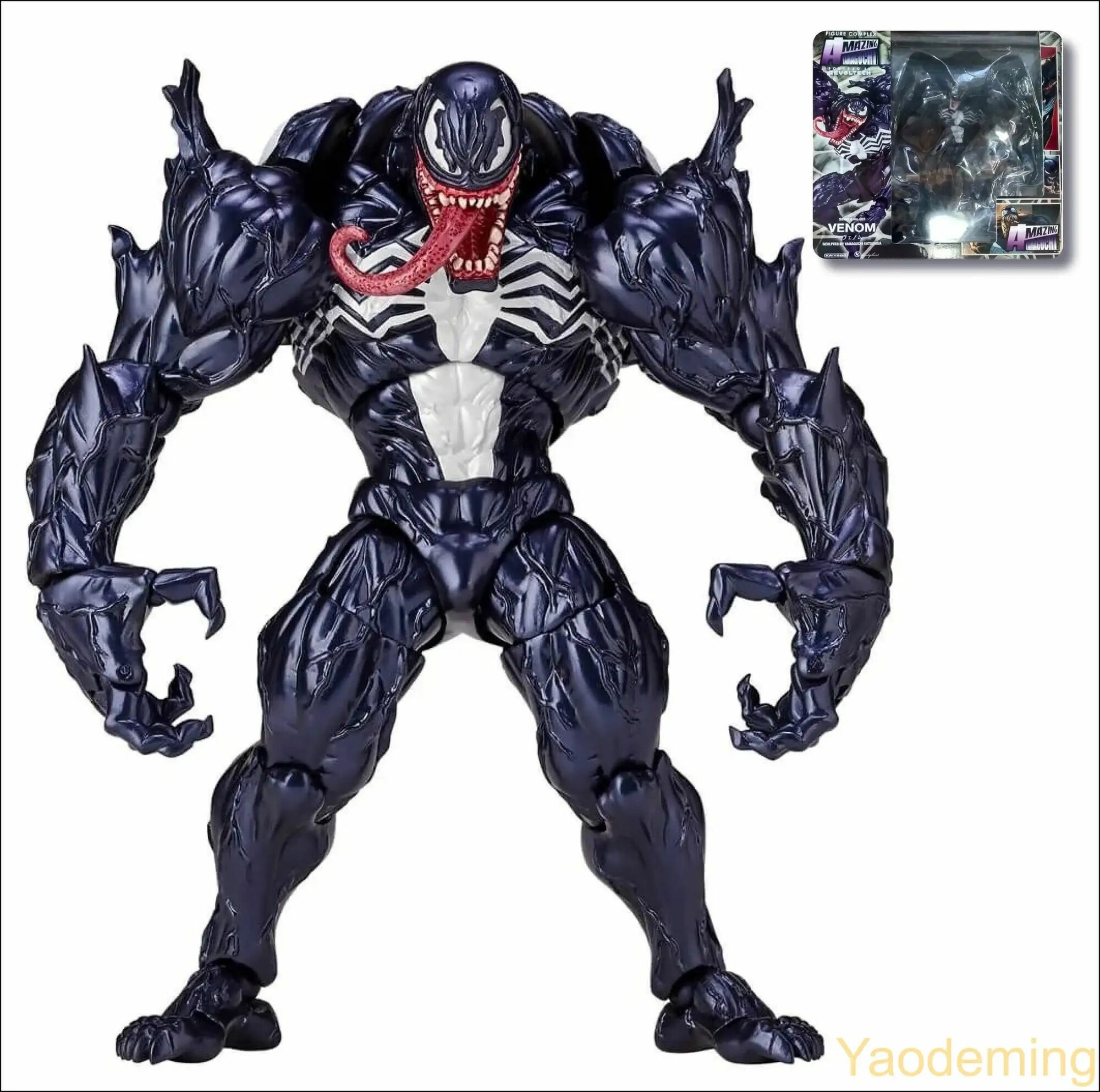 Фигурка Веном Venom 18 см PLAYSKOOL из вселенной Человека-паука, коллекционная модель для фанатов комиксов
