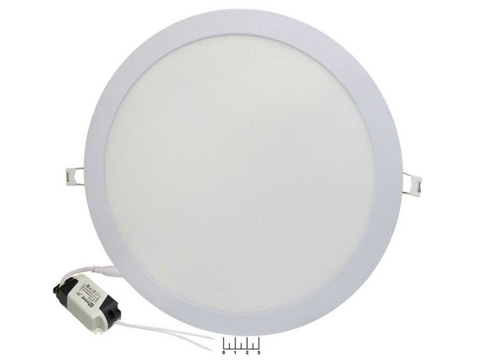Светильник светодиодный встраиваемый 24W 6500K белый холодный 300*18 RLP-ECO INHOME IP40