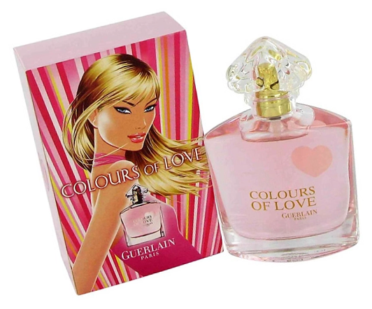 Guerlain Colours Of Love туалетная вода женская 50 мл - Цвета Любви Герлен