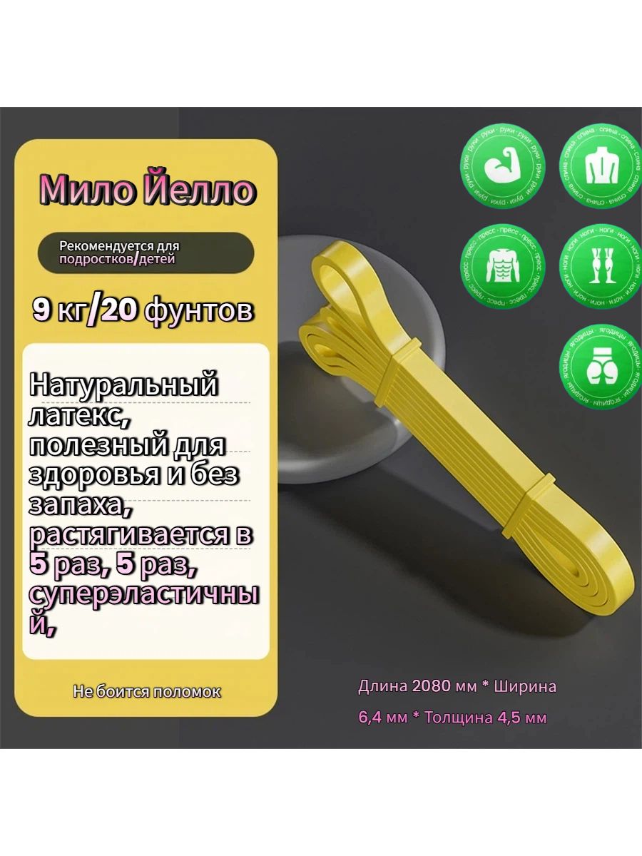 Фитнесс-резинка комплект эластичных лент, спортивные бандажи