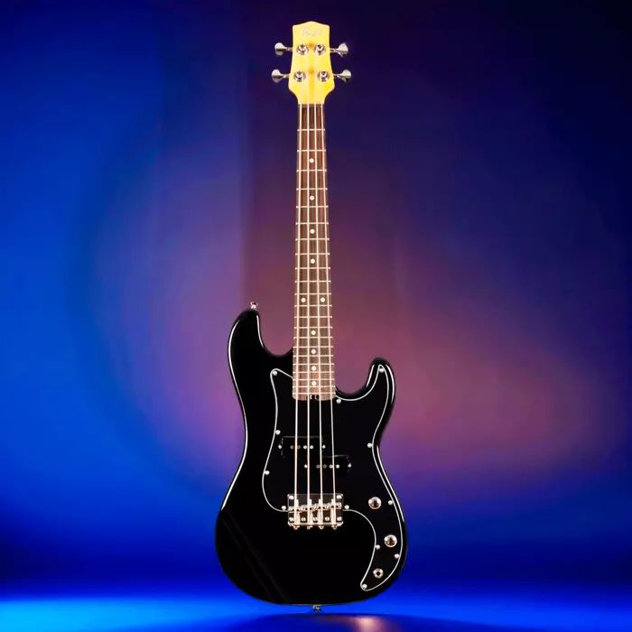 Flight Mini Bass Lite BK Бас-гитара уменьшенная