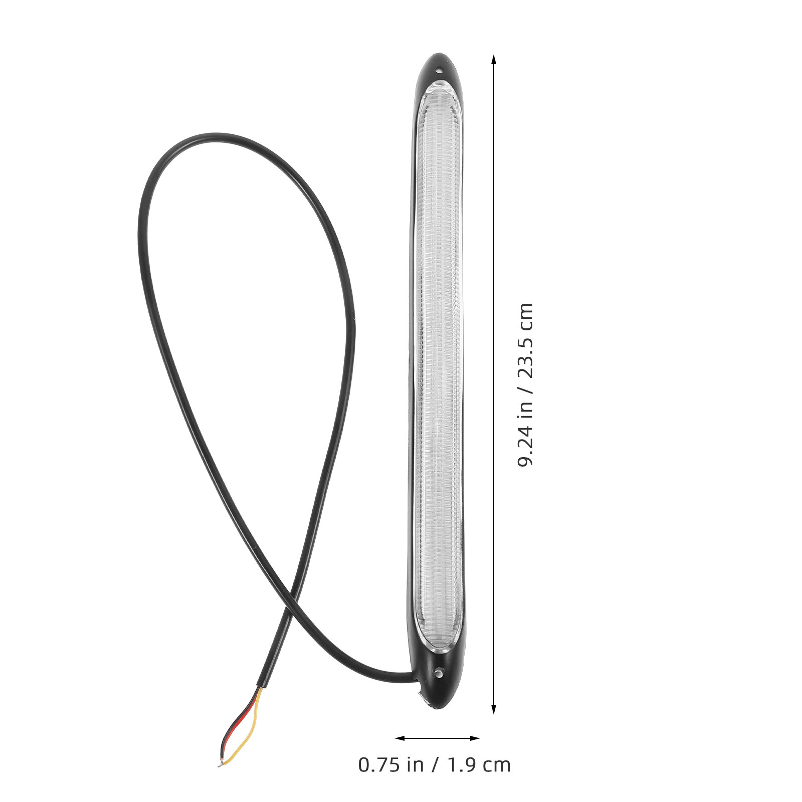 1 Pair Автофары Для Дневного Хода И Поворотников Из Полиэтилена 23 50X1 90X1 20Cm