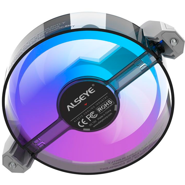 AS.04.10.0004 ALSEYE Вентилятор в корпус ALSEYE ?12(DM12)-W (Clear Frame) — фото 1