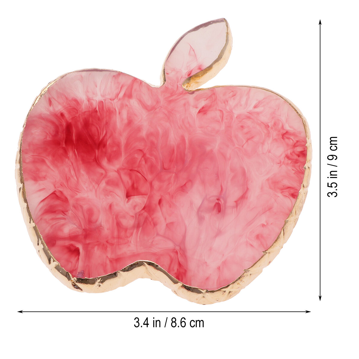 1Pc Палитра Для Нейл-Арта Из Резины Красного Цвета 9.00X8.60X1.00Cm