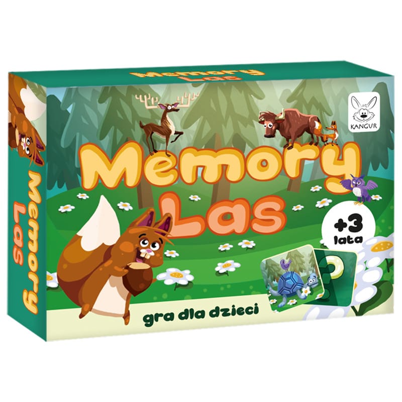 Настольная игра Kangur мемори лес, развивающая игра для детей