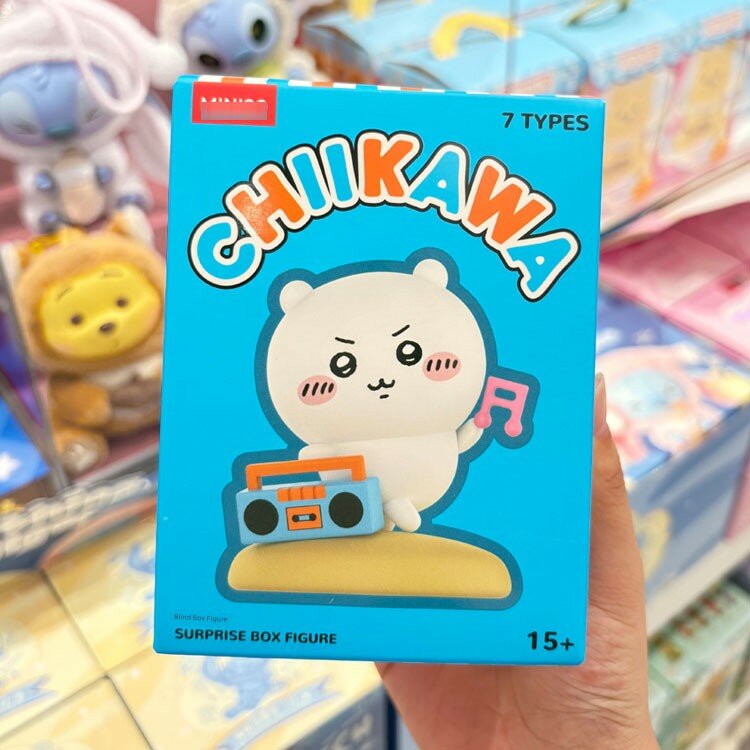 Фигурка MINISO Chiikawa Summer Momo Tea Blind Box Коллекционная Игрушка Бокс Сюрприз Подарок На День Рождения Девочкам