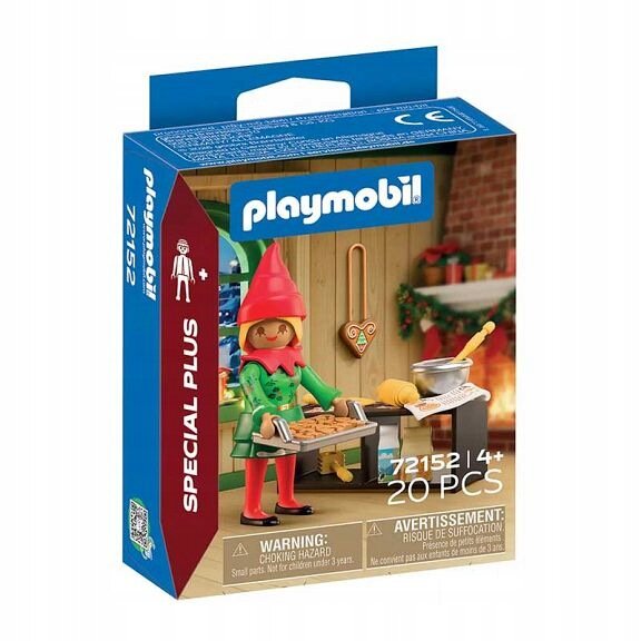 Конструктор Playmobil Special Plus - Рождественский эльф с печеньем 20 эл. - 72152