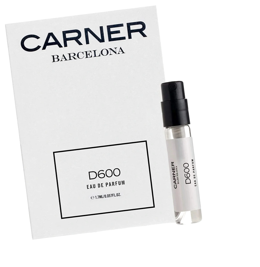 Миниатюра парфюмерной воды Carner Barcelona D600 для женщин и мужчин 1.7 мл