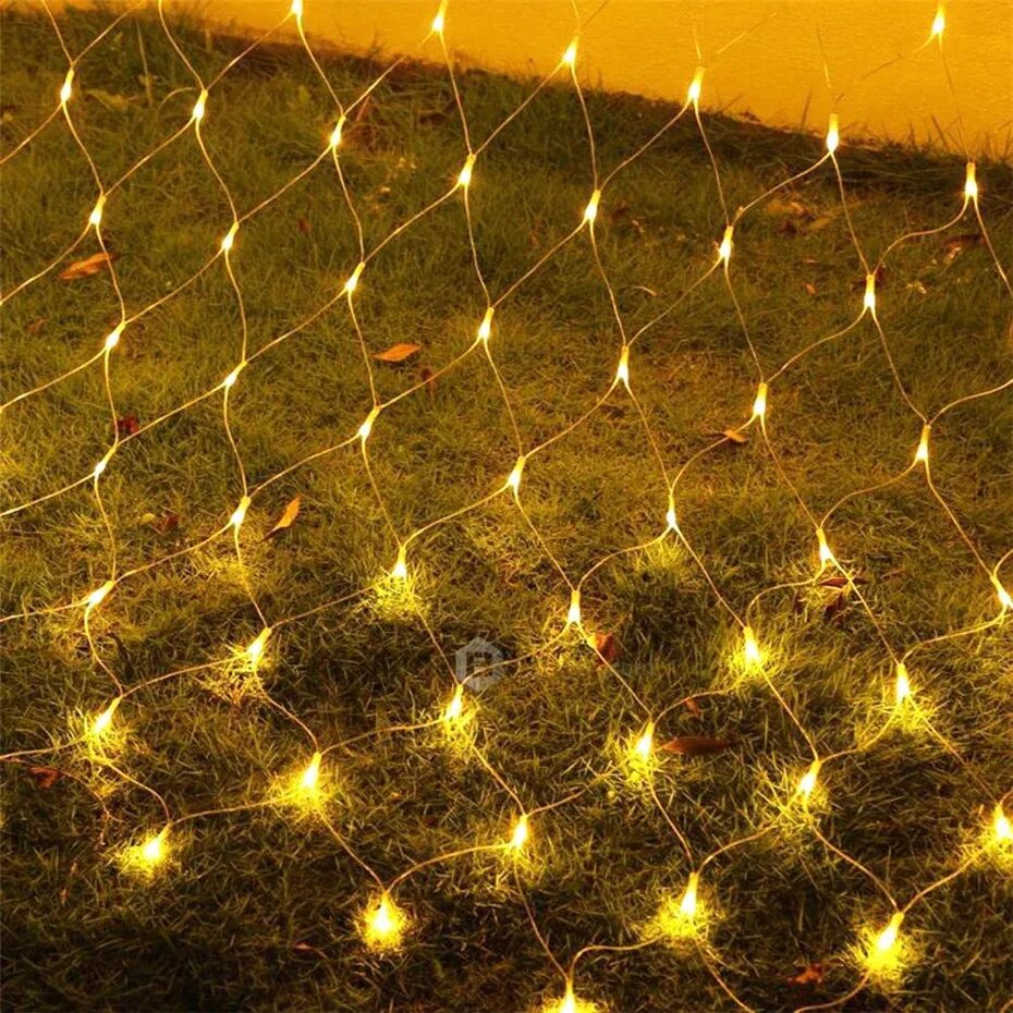 BLUE FIRE Солнечные сетчатые огни 192 LED 3x2 м Warm white