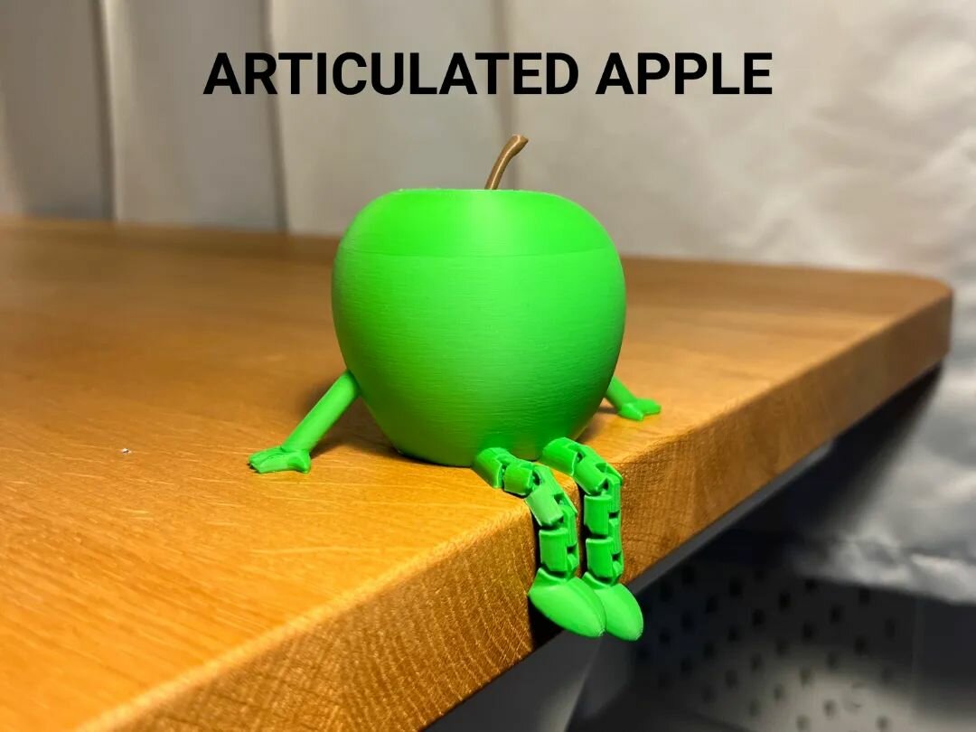 Яблоко фигурка подвижная антистресс игрушка