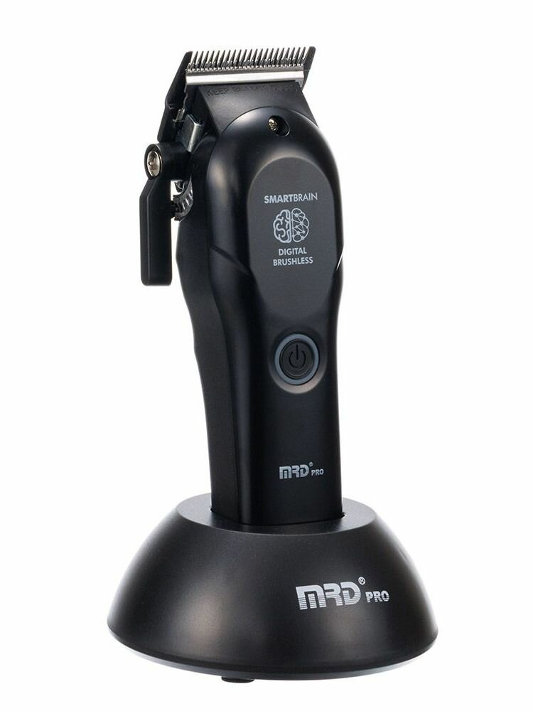 MRD Pro Машинка для стрижки волос профессиональная, черная