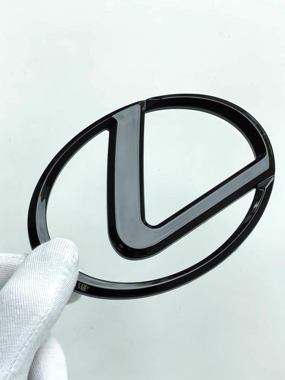 Эмблема Lexus 101*73 мм, значок, шильдик Лексус, логотип на авто