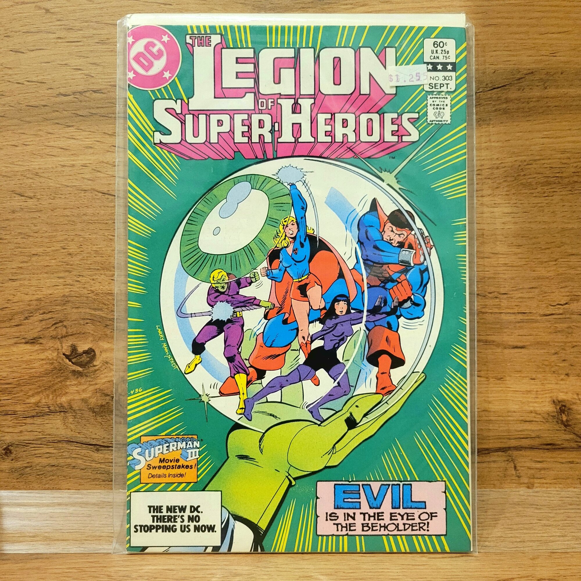 Раритетный Комикс Legion Of Super Heroes #303. 1981 Год.