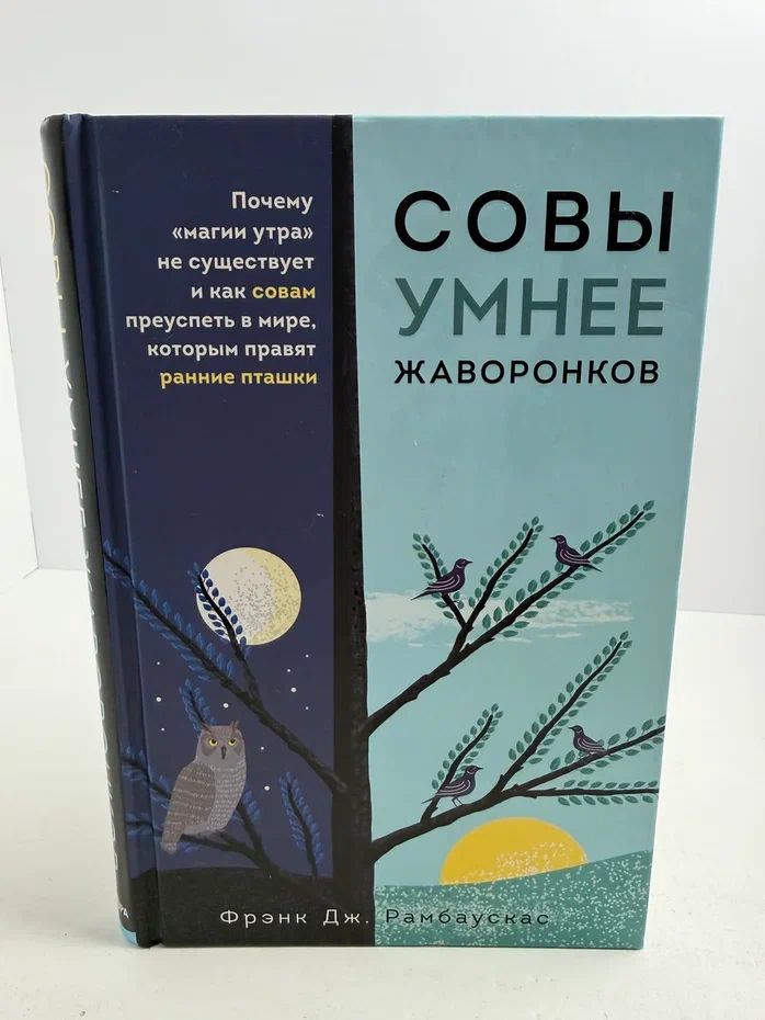 Совы умнее жаворонков. Почему "магии утра" не существует и как совам преуспеть в мире, в котором правят ранние пташки