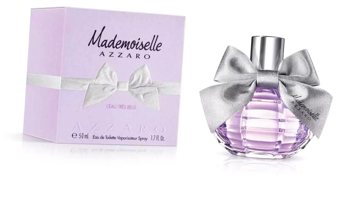 Azzaro Mademoiselle L Eau Tres Belle женский аромат 50 мл / Азаро розовые