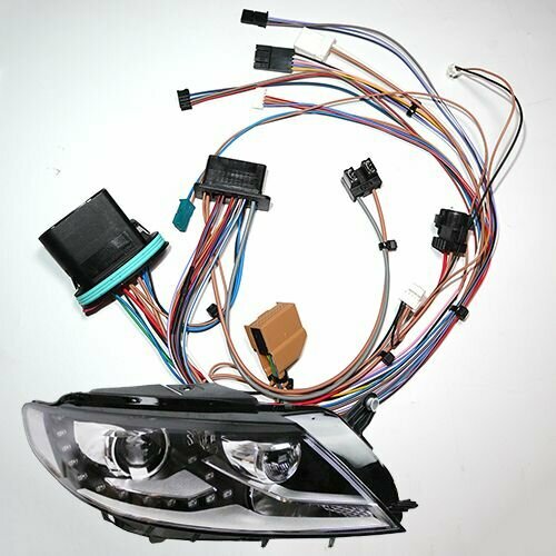 Левая для VW CC 2012-2018 11-контактный жгут внутренних проводов ксеноновых фар ECE