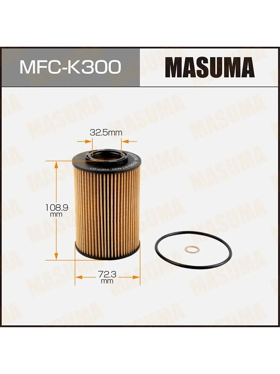 Фильтр масляный OE9304 LHD, арт. MFCK300