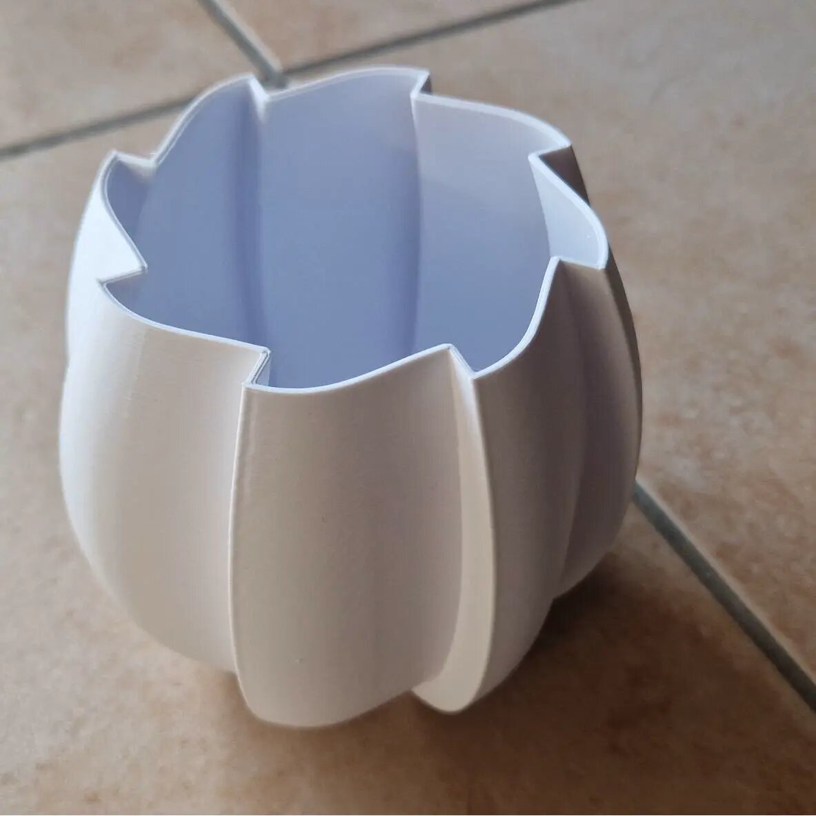 Ваза декоративная дизайнерская, 3D-печать, 3DOPRU арт. VASE-CC-3537c7117525