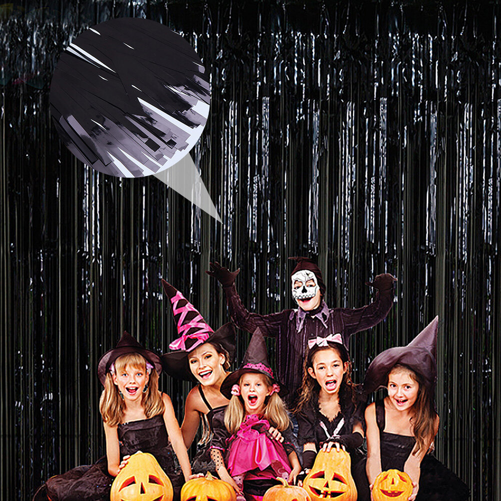 3 Штуки Halloween Ужасное Праздничное Тканевое Крепление Для Декора 245X92 Cm