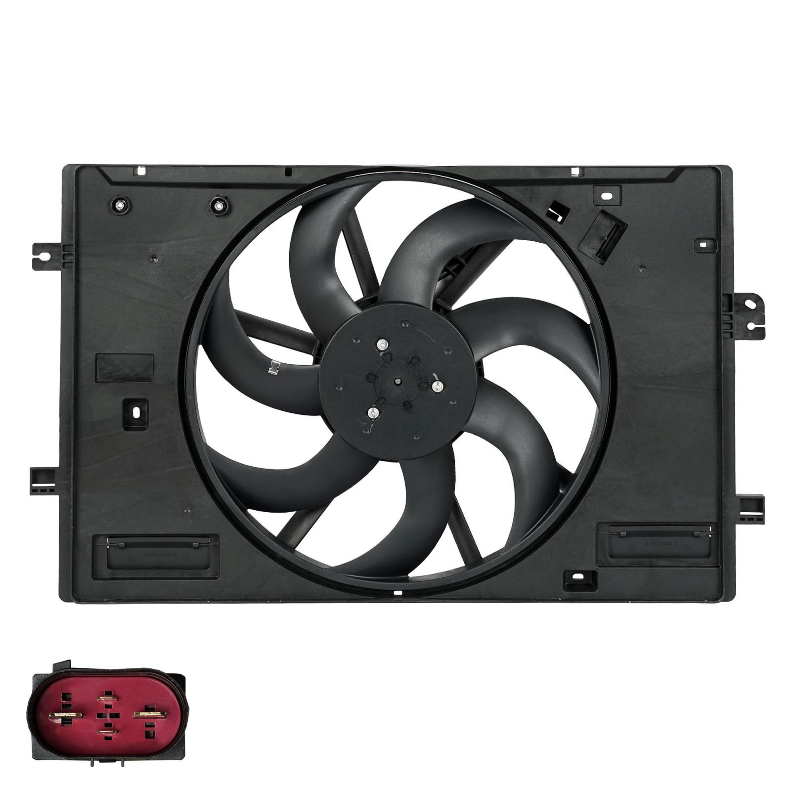 Вентилятор радиатора, для Чанган UNI-V 2022- 1.5T oem 1308010PT04, C281F2801040500 арт LFK3043