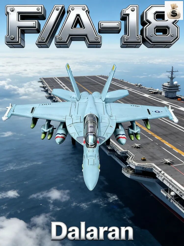 F/A-18E/F Супер Шершень (Super Hornet) сборная модель самолёта 1/72 без клея и покраски, США, Су-35