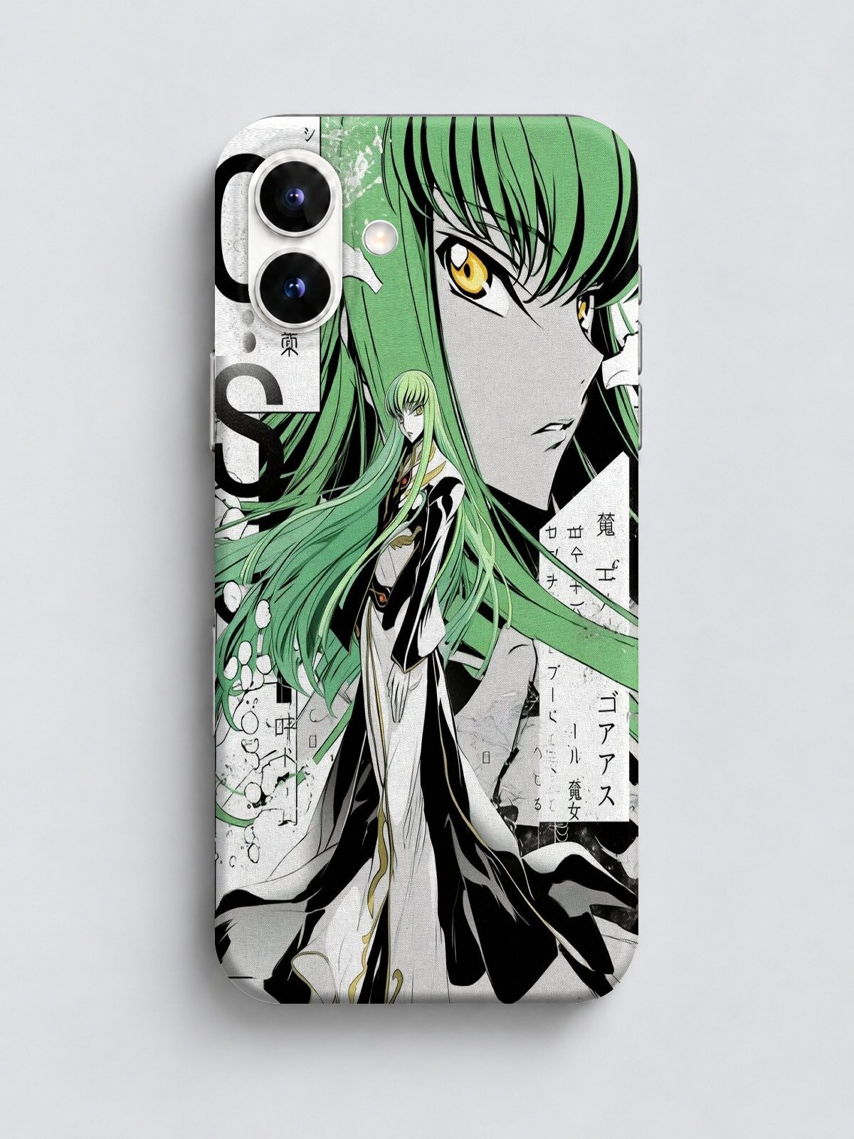 Прозрачный чехол на iPhone 16 C C Code Geass