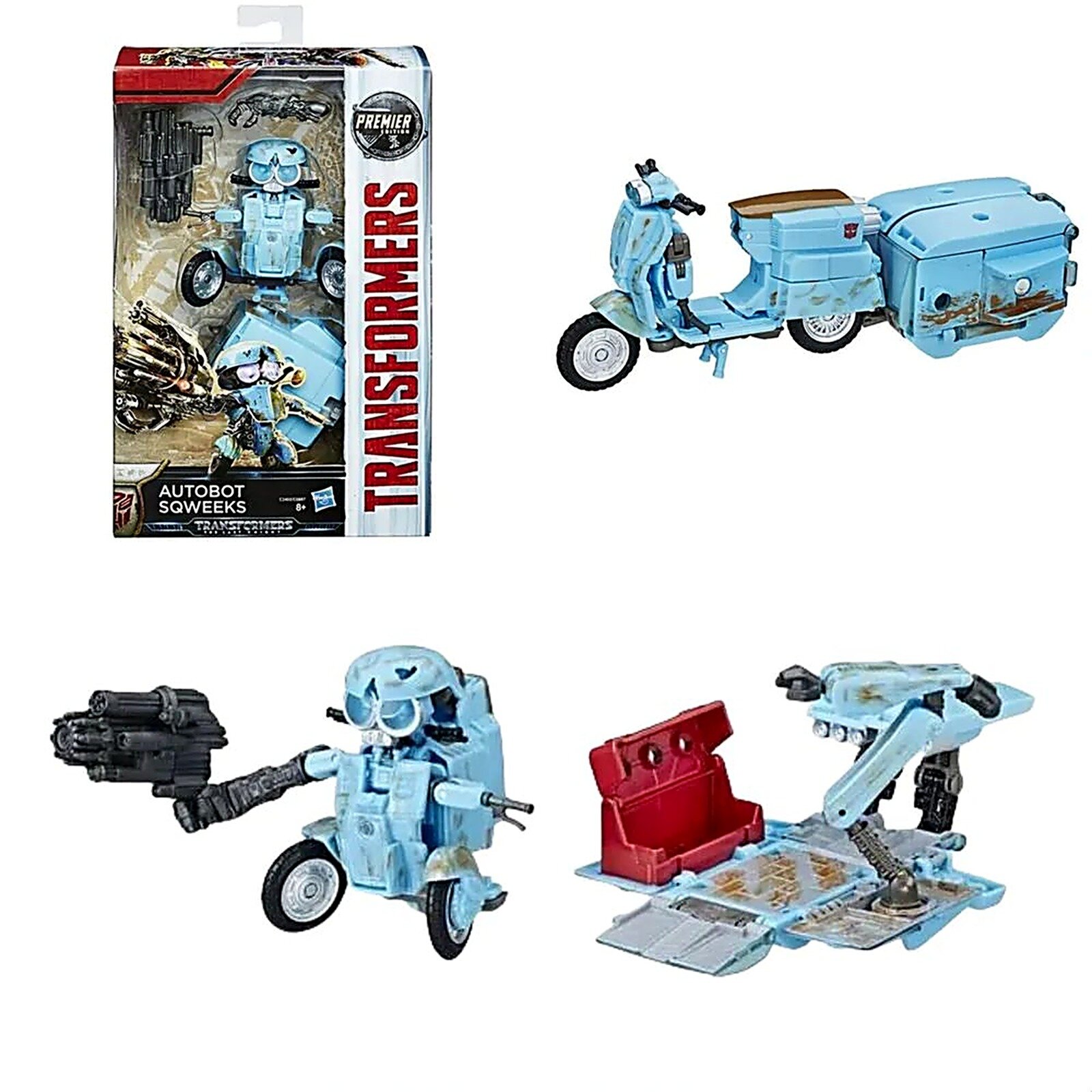 Трансформеры Hasbro Игрушка Transformers The Last Knight Deluxe Class Autobot Sqweeks