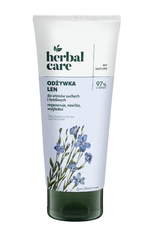 Кондиционер для волос Herbal Care для сухих и ломких волос, лён, 200 мл