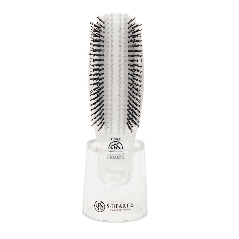 S-Heart-S Расческа Scalp Brush CURE Treatment HOME (белая) 1 шт
