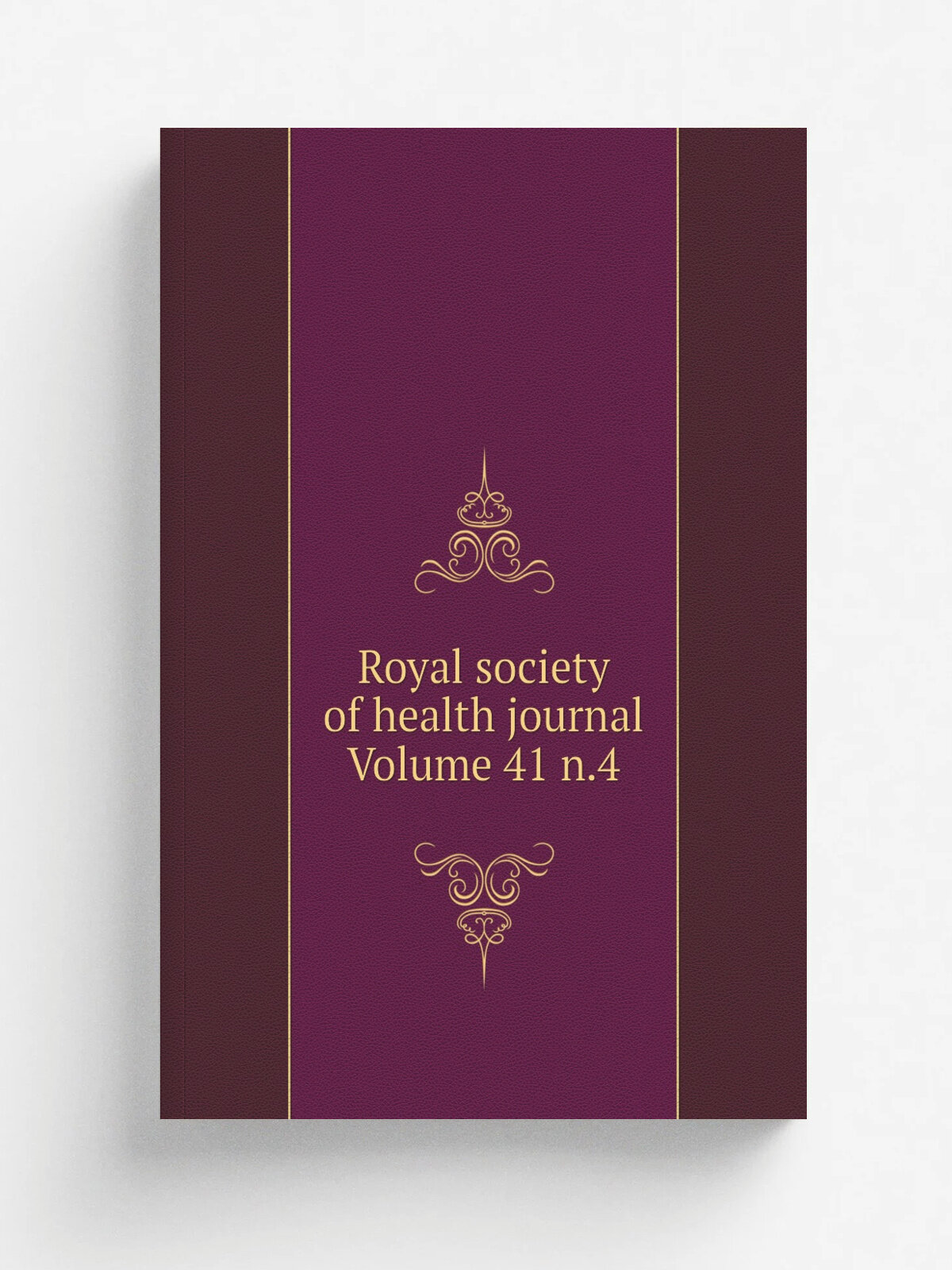 Royal society of health journal Volume 41 n.4