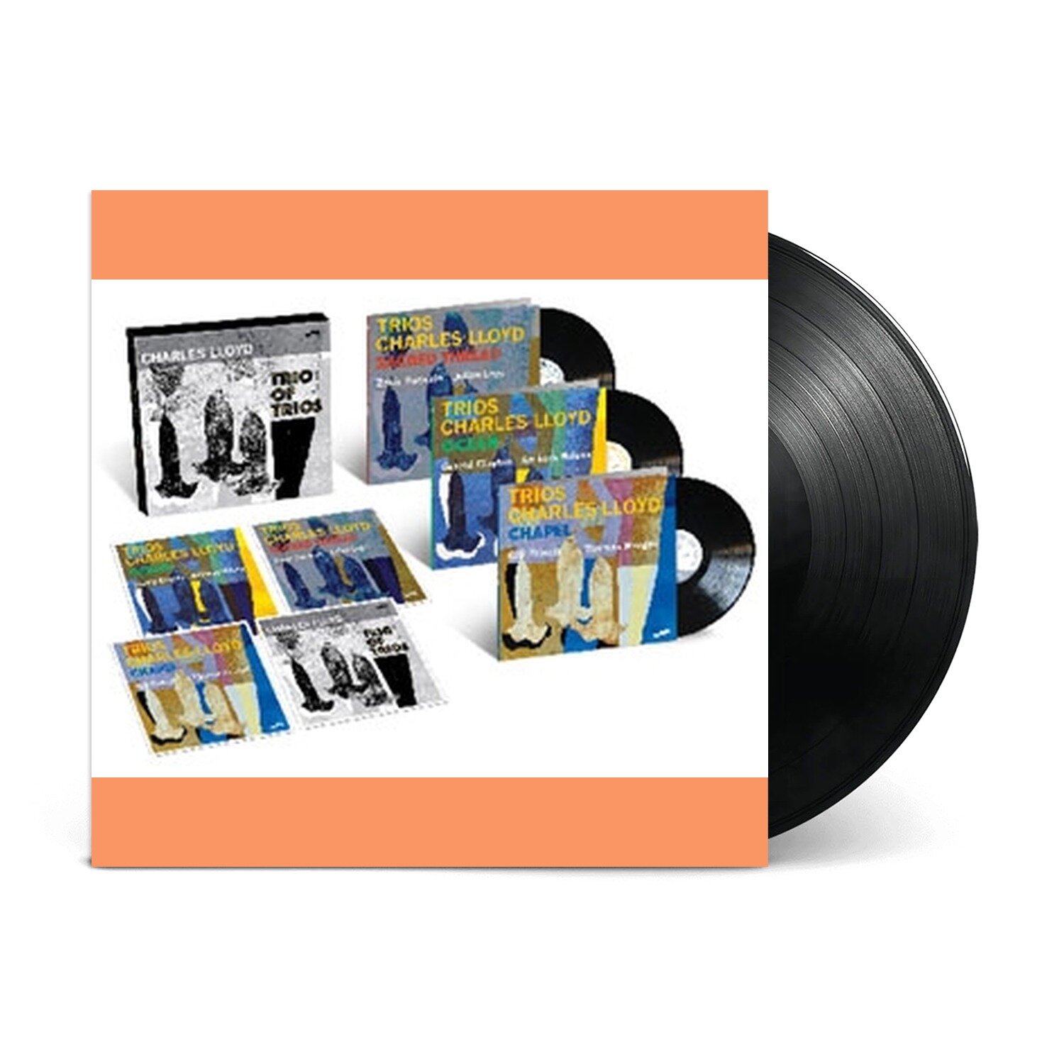 Виниловая пластинка Charles Lloyd - Trio Of Trios, 3 x Vinyl, LP