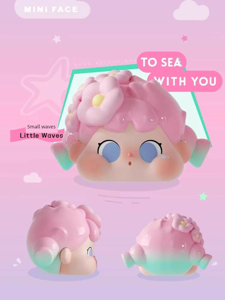Фигурка маленькой волны QOQO TO SEA WITH YOU, декор для стола