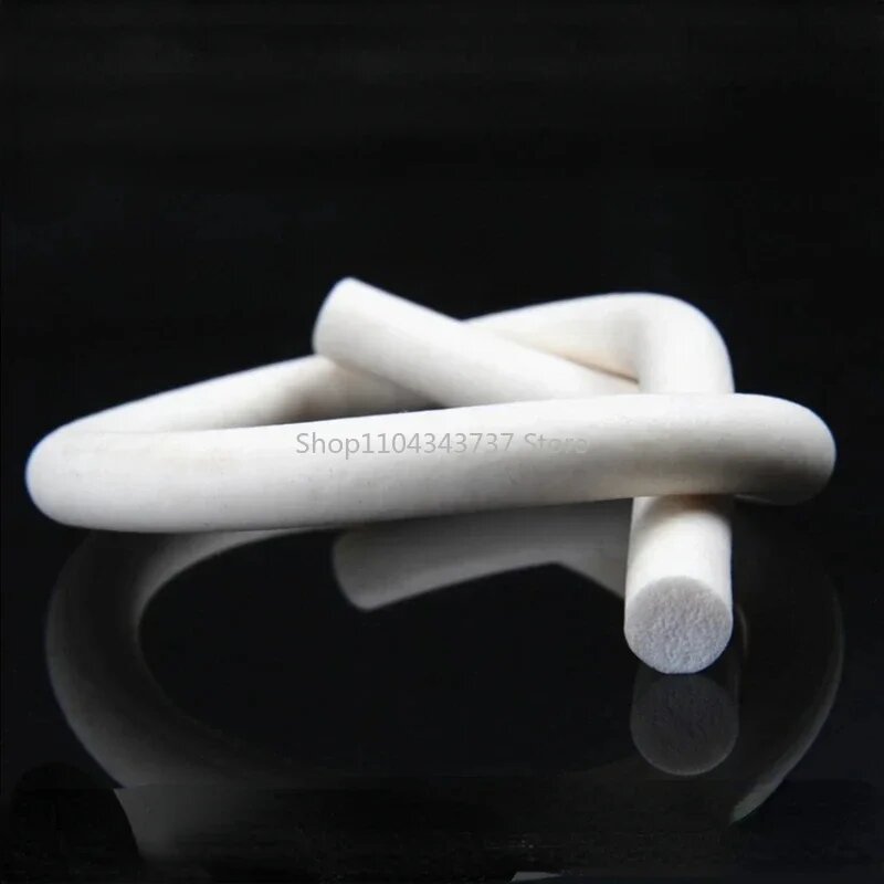 Силиконовая уплотнительная лента белая, 10 метров, Dia 1.8mm