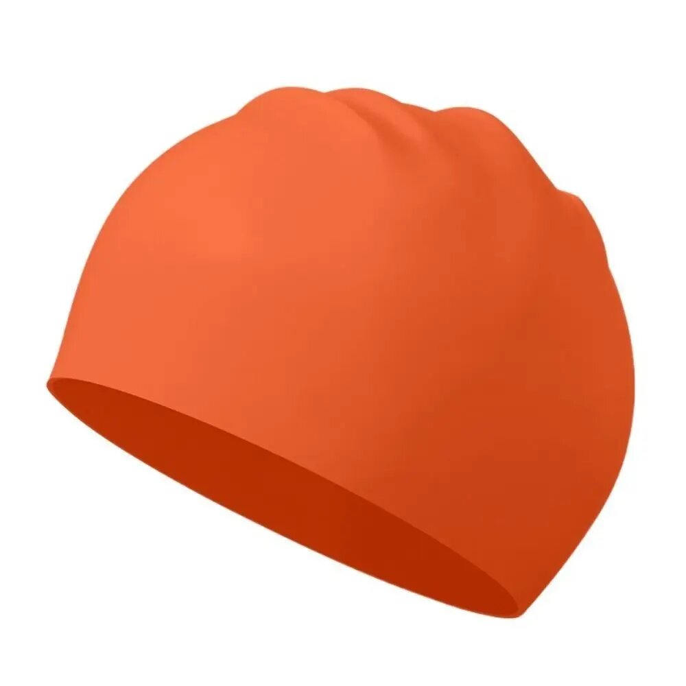 HEALMEYOU силиконовая шапочка для плавания черная Оранжевый, Orange-50g