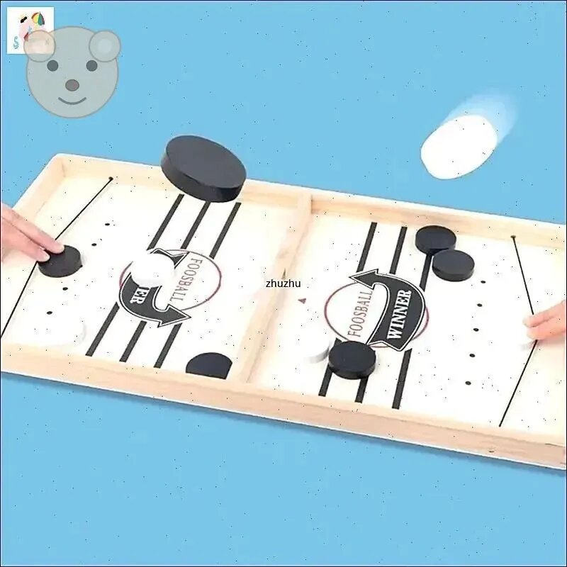 Настольная игра с шашками Foosball Winner, slingpuck, слингпак, настольный хоккей, вышибашки, для вхрослыхи детей