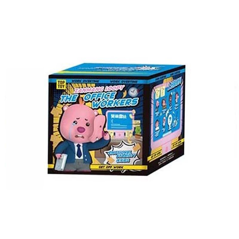 Серия LOOPY Workday Blind Box - одна случайная фигурка, официально лицензированный коллекционный аксессуар,