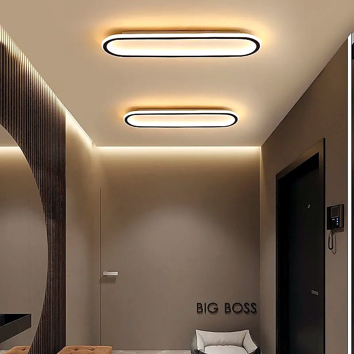 Perfect lighting Потолочный светильник, LED, 20 Вт, ширина 150 мм, высота 50 мм