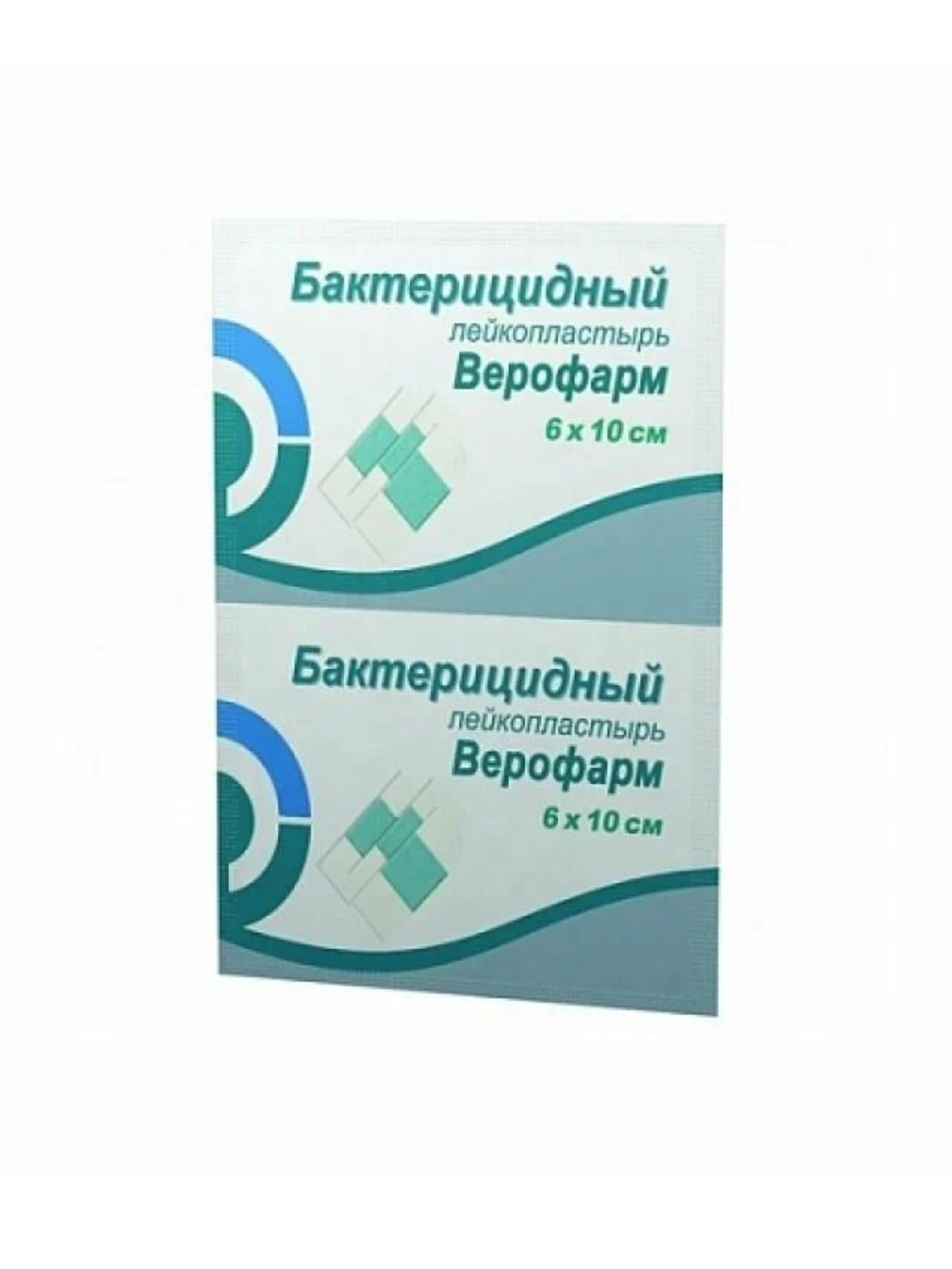 Пластырь Верофарм Лейкопластырь бактерицидный 6 х 10 см 1 шт.